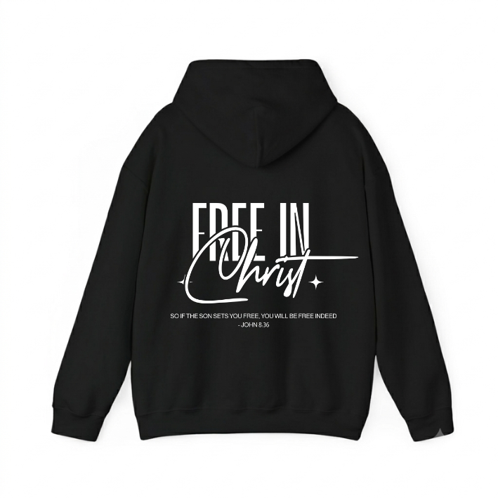 Free In Christ Hoodie — Hoodies by The World Light