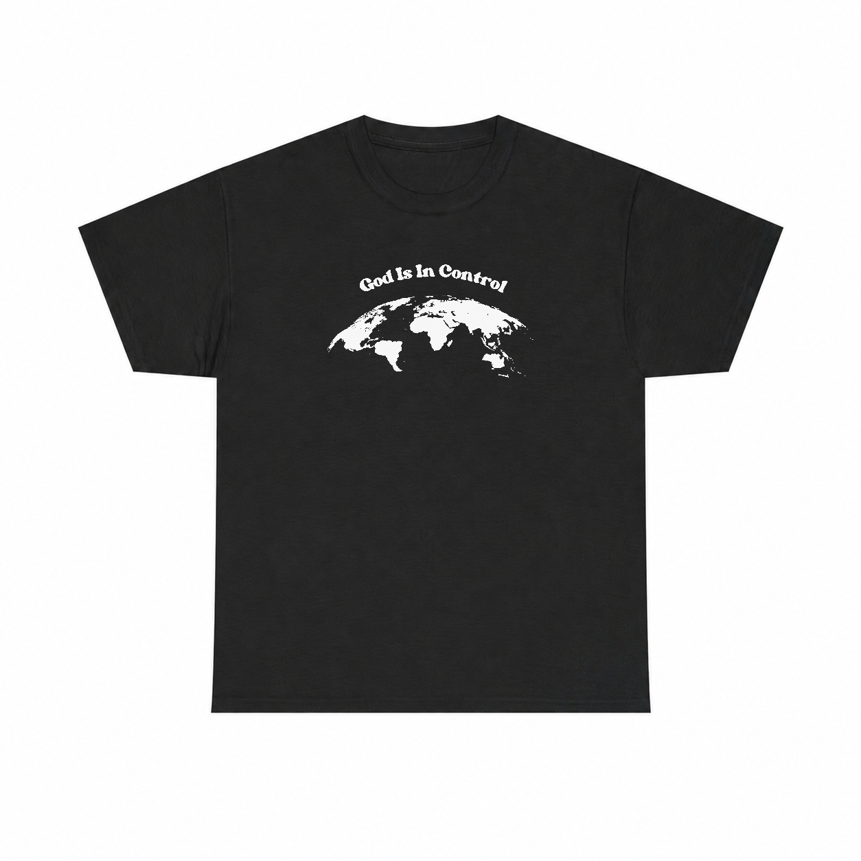 God Is In Control Shirt — T-Shirts by The World Light