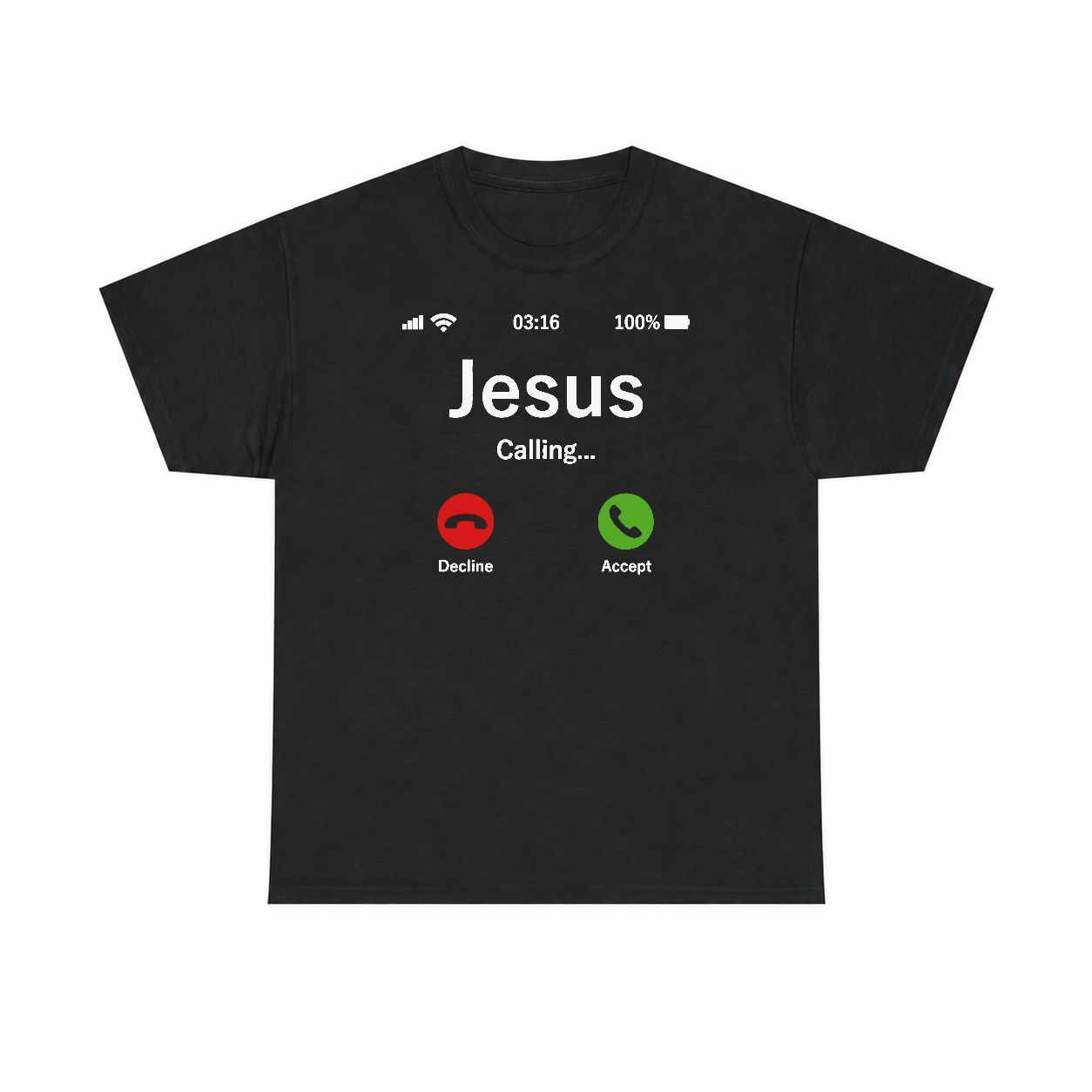 Jesus Is Calling Shirt — T-Shirts by The World Light