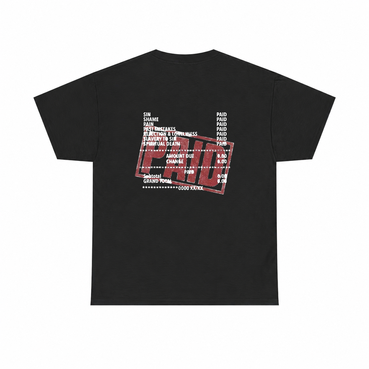 Jesus Paid It All Shirt — T-Shirts by The World Light