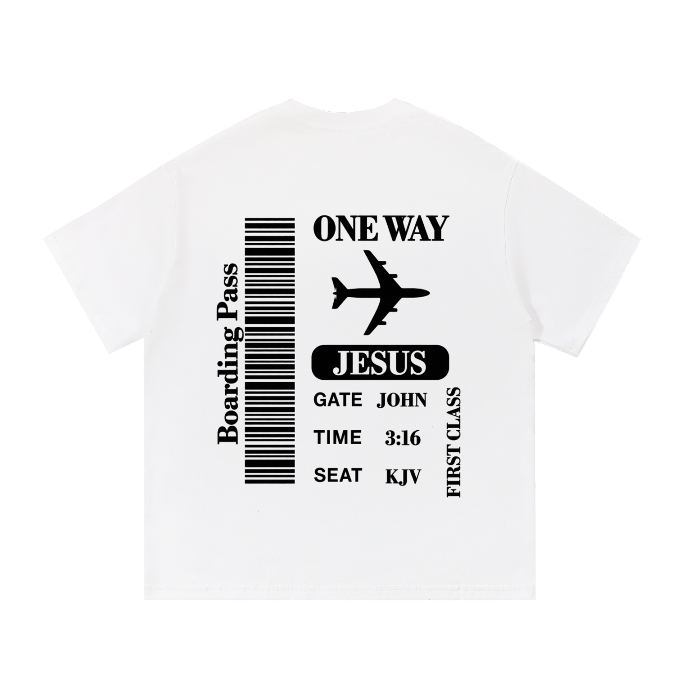 Heaven Boarding Pass T-Shirt