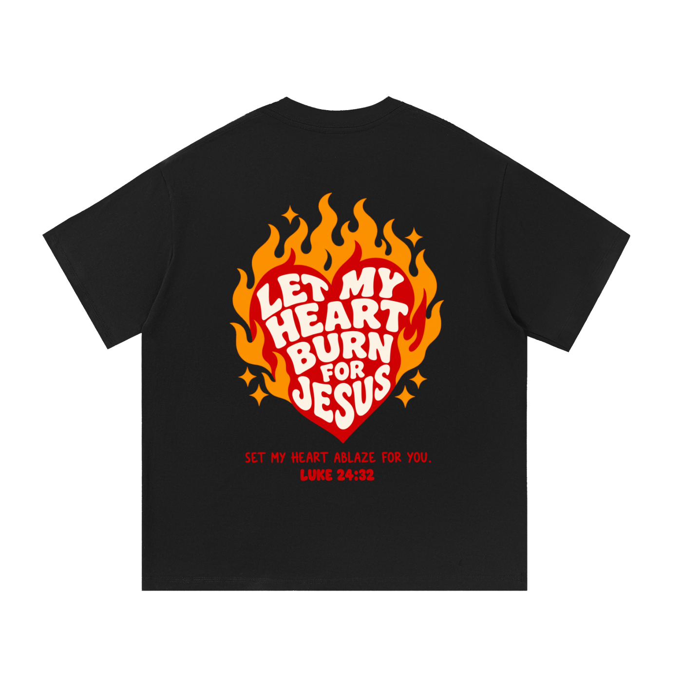 Burning Heart Shirt
