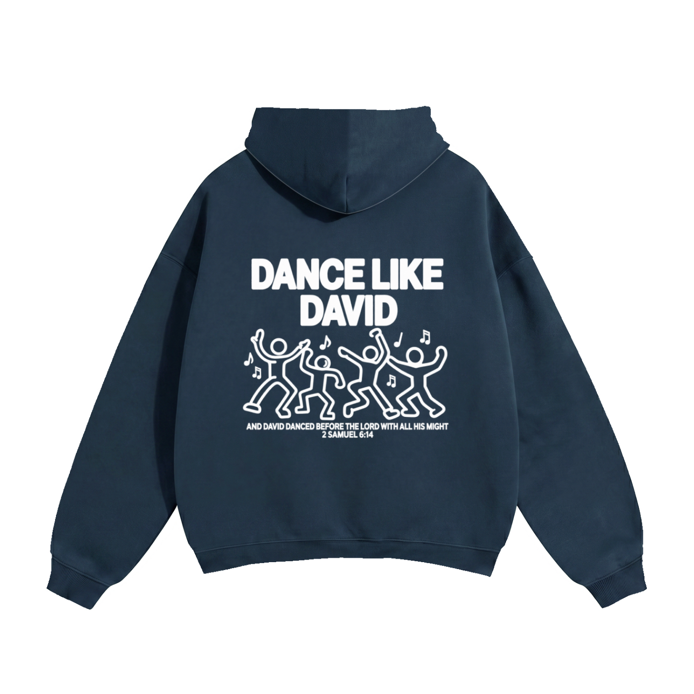 Dance Like David Oversized Fleeced Hoodie